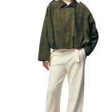 EMA™ – CASACO EM CAMURÇA SINTÉTICA OVERSIZED