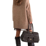 YOLANDA™ - CONJUNTO DE VESTIDO DE MALHA COZY E ELEGANTE