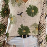 KATE™ – CAMISOLA ELEGANTE COM PADRÃO FLORAL