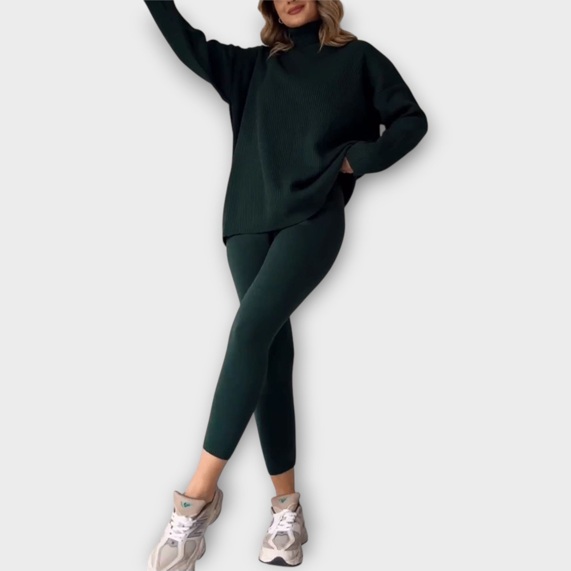 VERÓNICA™ – CONJUNTO DE MALHA DE ESTÉTICA MODERNA