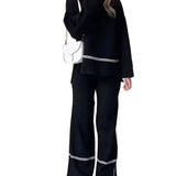 RITA™ - CONJUNTO DE MALHA COM GOLA ALTA