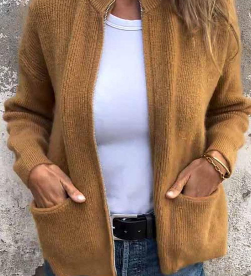 ERA™ – CARDIGAN DE MALHA EM ALGODÃO