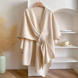 ANA™ - XALE DRAPEADO EM POLAR DE LUXO