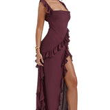 LAURA™ – VESTIDO MAXI ELEGANTE COM SILHUETA FLUIDA