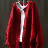 BÁRBARA™ – CARDIGAN DE MALHA TRANÇADA