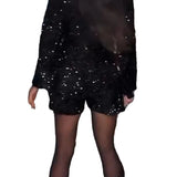 BENEDITA™ - MACACÃO ELEGANTE DE LANTEJOULAS