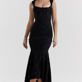 LILLY™ – VESTIDO LONGO CORSET COM ELEGANTE MODELAGEM