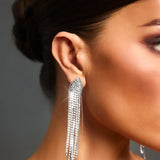 IARA™ – BRINCOS DE GOTA COM CRISTAIS E ELEGÂNCIA BRILHANTE