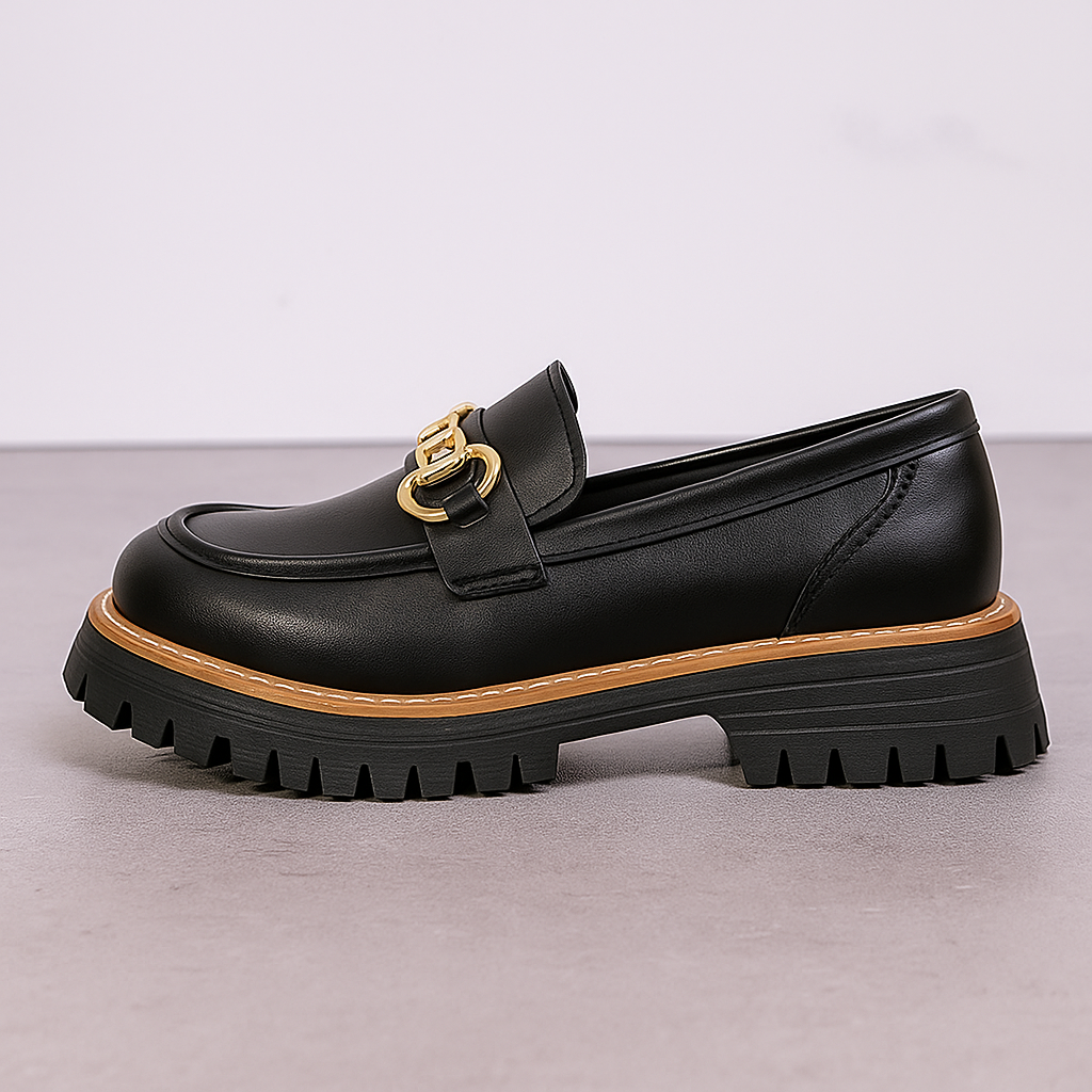 AMALIA™ – MOCASSINS FEMININOS VINTAGE EM TECIDO FLEXÍVEL