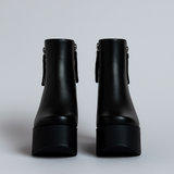 MARGHERITA™ – BOTINS FEMININOS COM PLATAFORMA E BRILHANTES