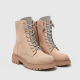 MARA™ – BOTINS ESTILO COMBAT COM ATACADORES