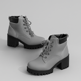 VALENTINA™ – BOTINS FEMININOS RETRÔ COM SALTO BLOCO