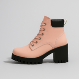 VALENTINA™ – BOTINS FEMININOS RETRÔ COM SALTO BLOCO