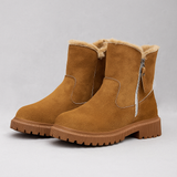 TEMA™ – BOTAS DE INVERNO EM CAMURÇA COM FORRO DE PELO