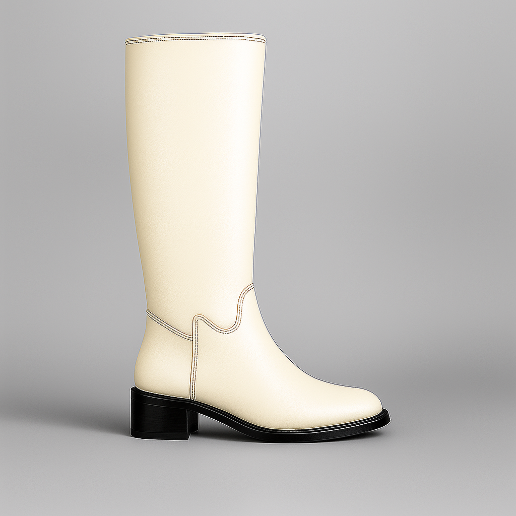 ISAC™ – BOTAS ALTAS DE COURO FEMININAS