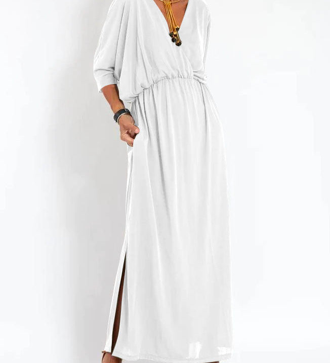 AMÉLIA™ – VESTIDO DE VERÃO LEVE COM GRAÇA DESCONTRAÍDA