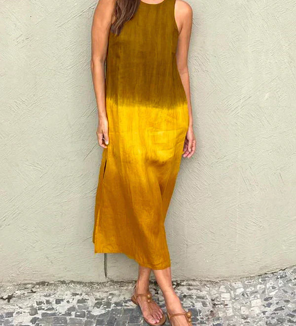 MIRA™ – VESTIDO ESTAMPADO ELEGANTE COM PERSONALIDADE E LEVEZA