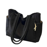 LIORANE™ – SHOPPER CANELADA COM DETALHE DE CORDÃO