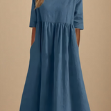 MILA™ – VESTIDO EM ALGODÃO RESPIRÁVEL