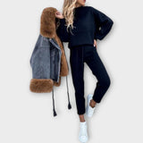 ALINA™ – CONJUNTO COM CORTE CONFORTÁVEL E ELEGÂNCIA