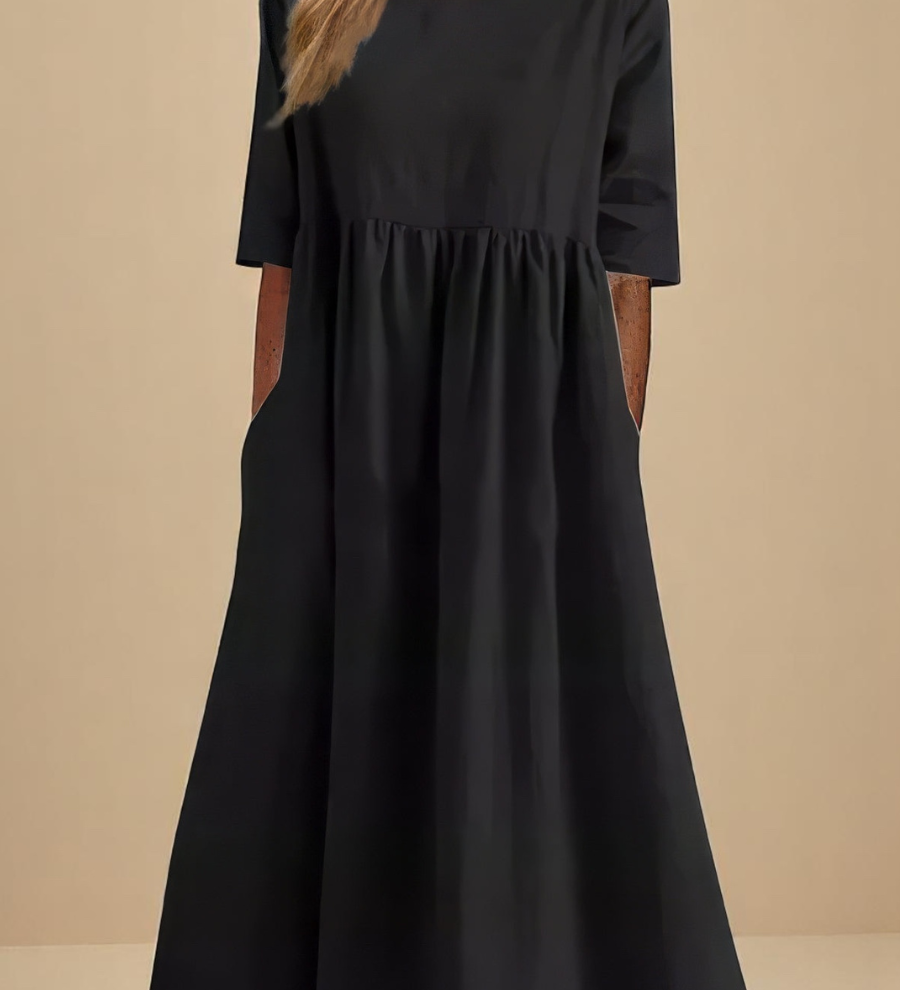 MILA™ – VESTIDO EM ALGODÃO RESPIRÁVEL