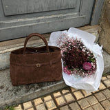 REBECA™ – MALA DE OMBRO EM CAMURÇA DE LUXO