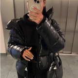 LALUNA™ – CASACO ACOLCHOADO COM ENCHIMENTO EM PENAS