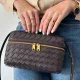 JULIANA™ – MALA ESTRUTURADA ENTRELAÇADA COM BRILHO