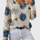 KATE™ – CAMISOLA ELEGANTE COM PADRÃO FLORAL