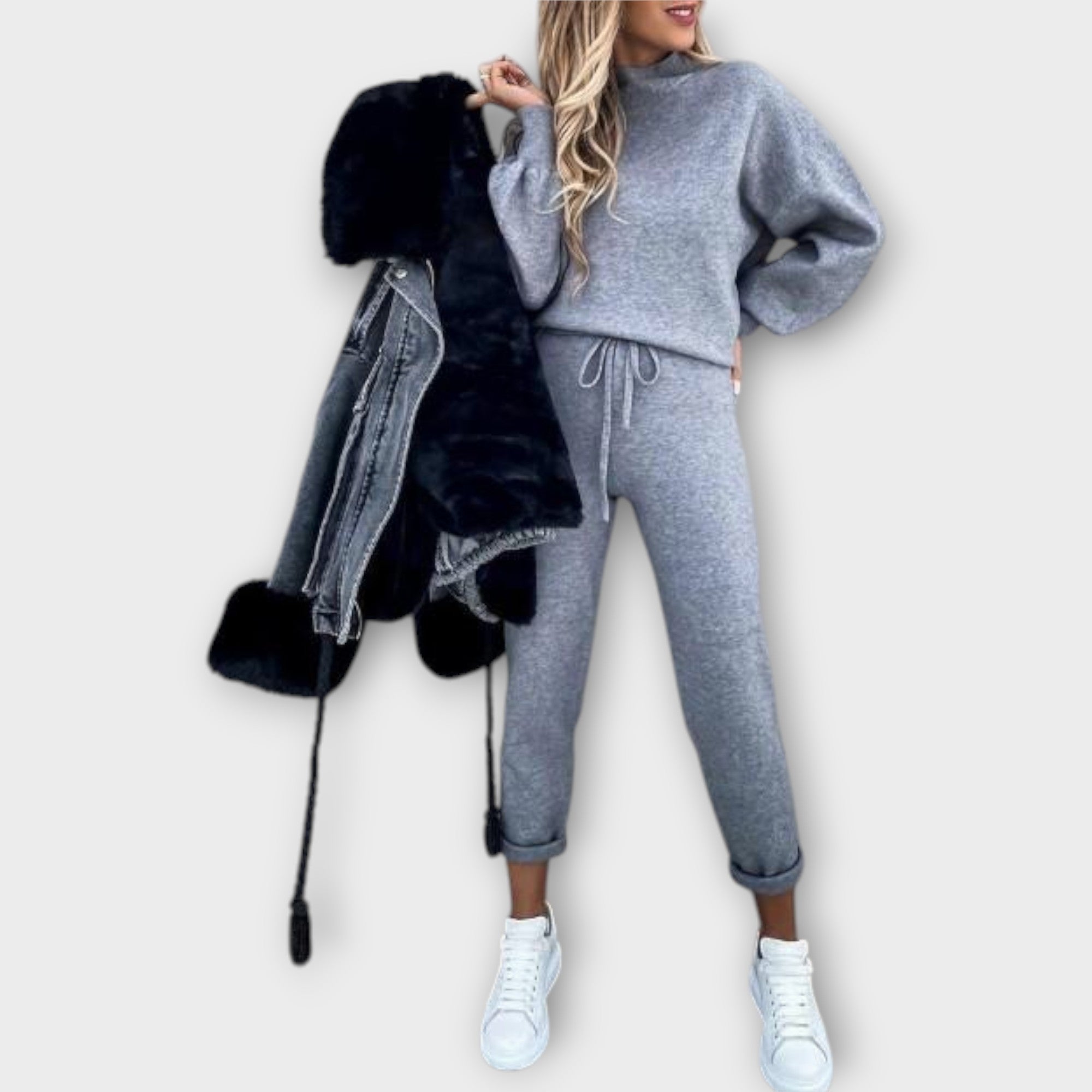 ALINA™ – CONJUNTO COM CORTE CONFORTÁVEL E ELEGÂNCIA