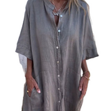 MELANIE™ – CAMISA-VESTIDO IBIZA LONGA