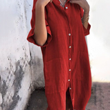 MELANIE™ – CAMISA-VESTIDO IBIZA LONGA