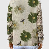 KATE™ – CAMISOLA ELEGANTE COM PADRÃO FLORAL