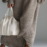 SARA™ - VESTIDO TRICOTADO MAXI