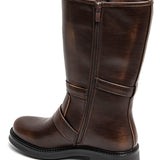 MARISA™ – BOTAS CASTANHAS DE CANO ALTO