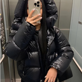 LALUNA™ – CASACO ACOLCHOADO COM ENCHIMENTO EM PENAS