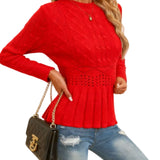 OLIVIA™ - CAMISOLA DE MALHA GROSSA