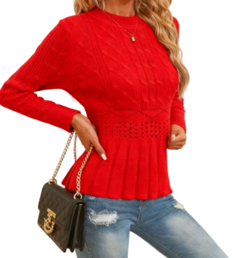 OLIVIA™ - CAMISOLA DE MALHA GROSSA