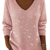 ALICE™ - CAMISOLA FESTIVA DE DECOTE EM V