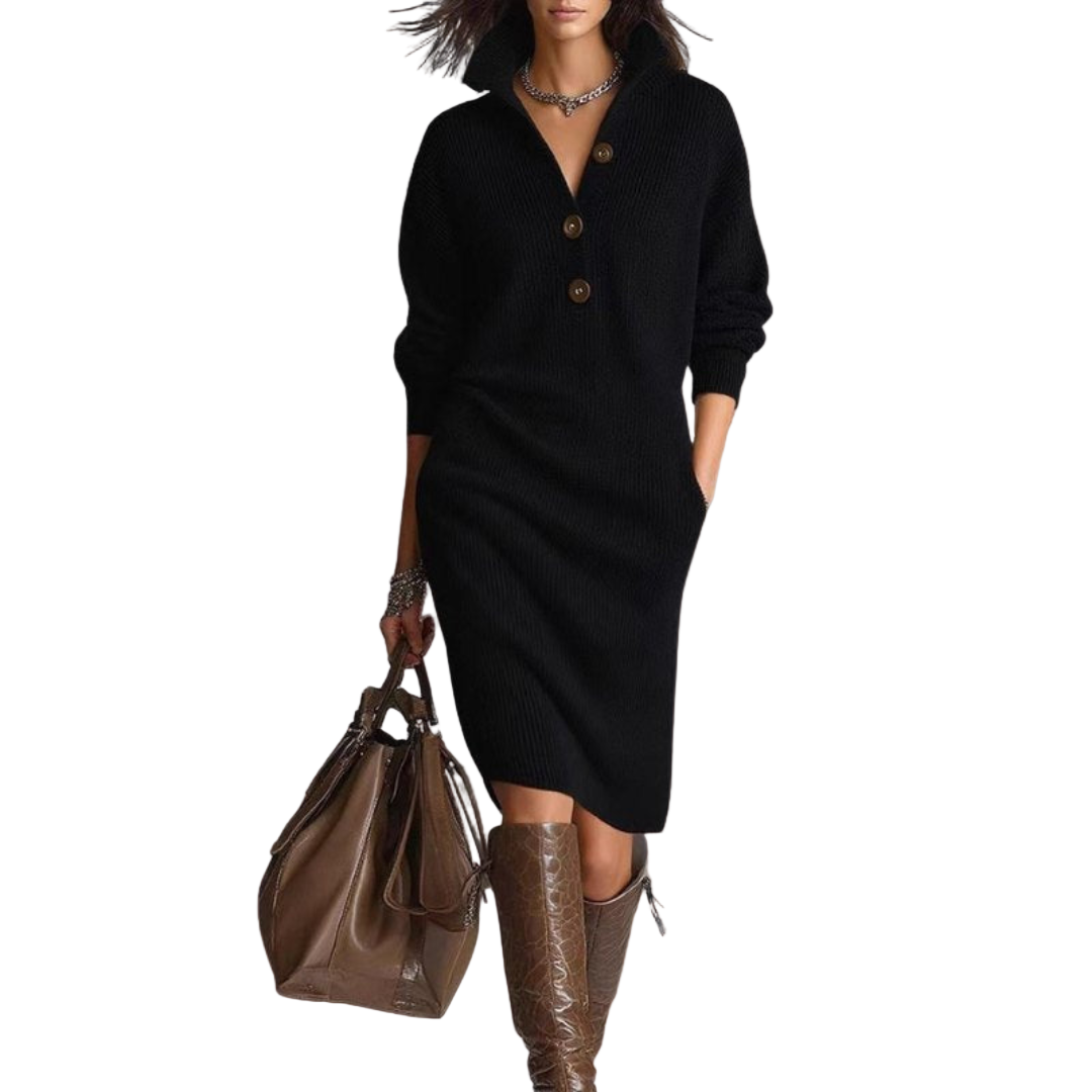 CARMEN™ - VESTIDO DE MALHA QUENTE