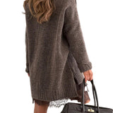 YOLANDA™ - CONJUNTO DE VESTIDO DE MALHA COZY E ELEGANTE