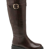 SAAR™ – BOTINS CASTANHOS DE SALTO ALTO