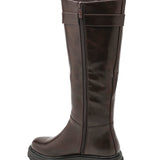 SAAR™ – BOTINS CASTANHOS DE SALTO ALTO