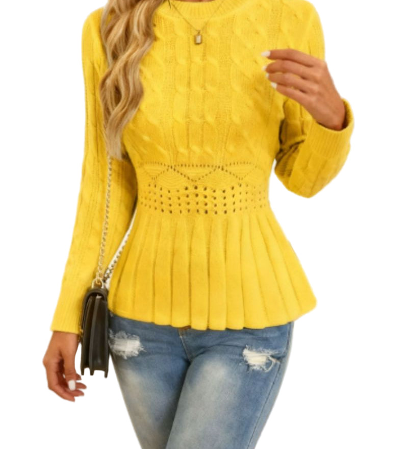 OLIVIA™ - CAMISOLA DE MALHA GROSSA