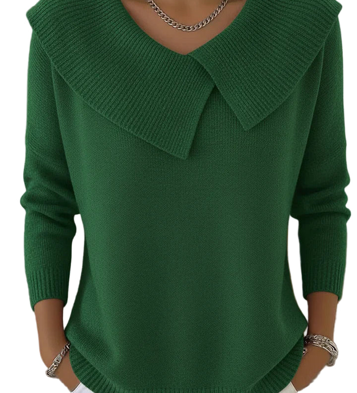 SARA™ - CAMISOLA FESTIVA COM GOLA