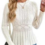 OLIVIA™ - CAMISOLA DE MALHA GROSSA