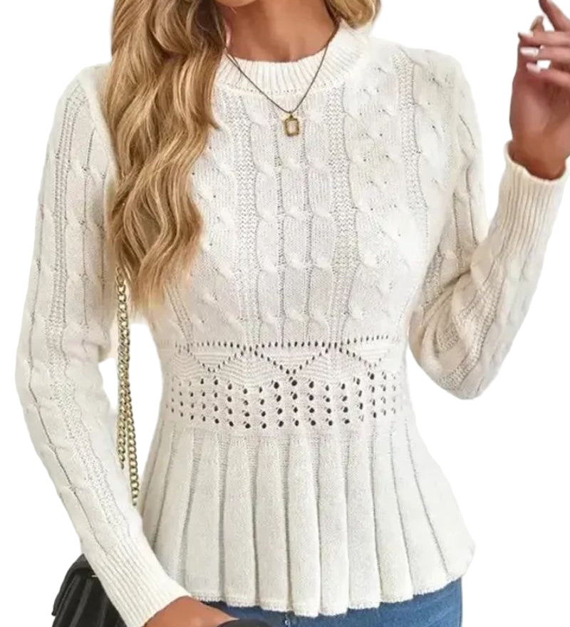 OLIVIA™ - CAMISOLA DE MALHA GROSSA