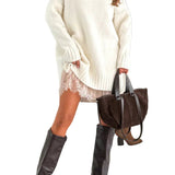 YOLANDA™ - CONJUNTO DE VESTIDO DE MALHA COZY E ELEGANTE