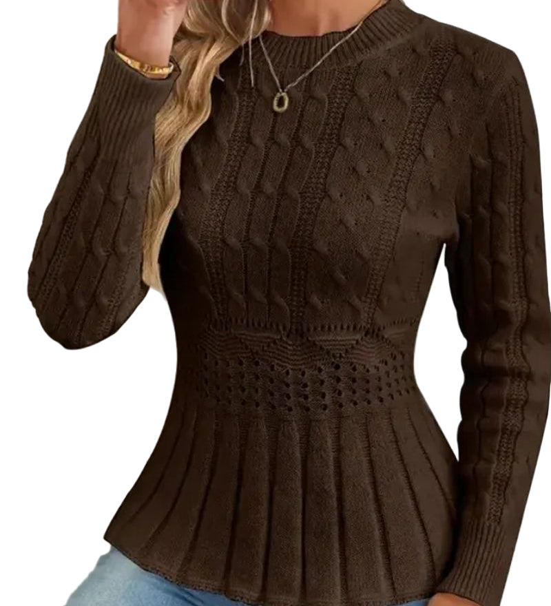 OLIVIA™ - CAMISOLA DE MALHA GROSSA