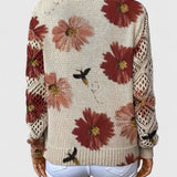 KATE™ – CAMISOLA ELEGANTE COM PADRÃO FLORAL